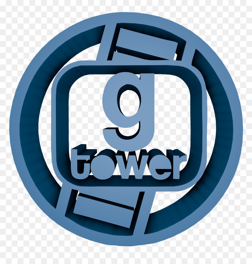 Gmod Tower Logo 2 607 Kb - No 4 Commando Badge, HD Png Download - gmod logo png