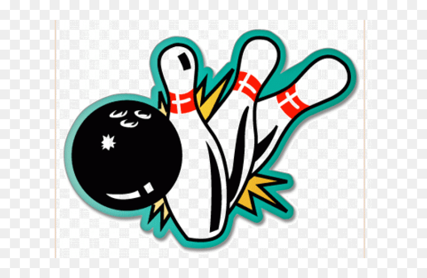 Bowling Clipart Fire - Bowling Clipart Png, Transparent Png - bowling pin png