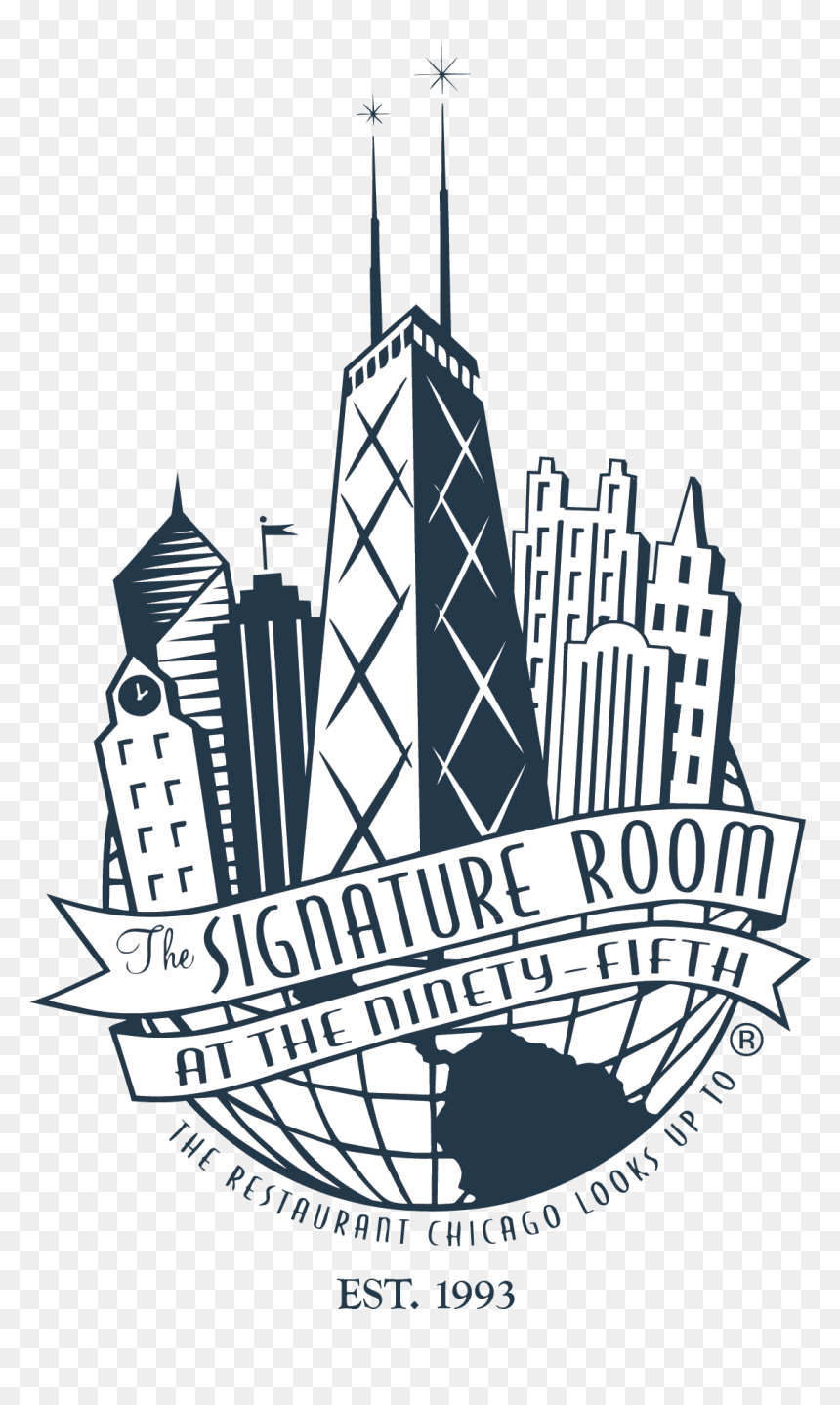 The Signature Room - Signature Room Chicago Dress Code, HD Png Download - chicago skyline png