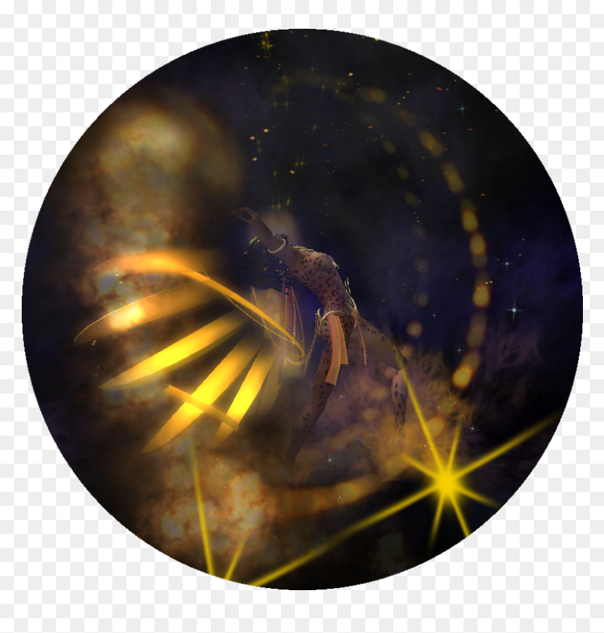 Yman Juran, The First Virtual Live Circus, Acrobatic - Circle, HD Png Download - gold flare png