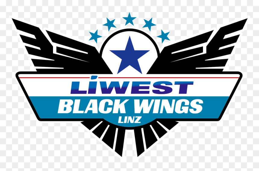 Ehc Black Wings Linz, HD Png Download - black wings png