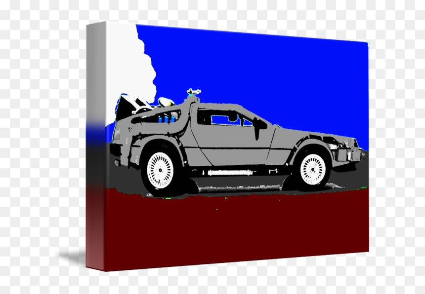 Clipart Library Library Back To The Future Delorean - Delorean Dmc-12, HD Png Download - delorean png