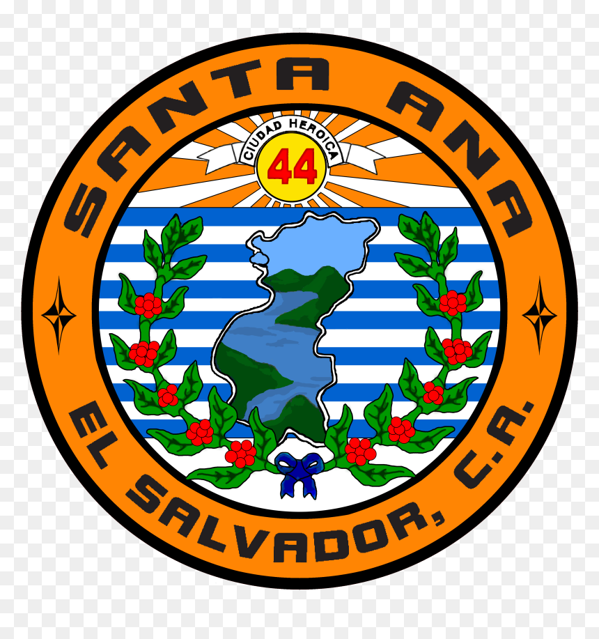 Escudo Santa Ana El Salvador - Circle, HD Png Download - ana png