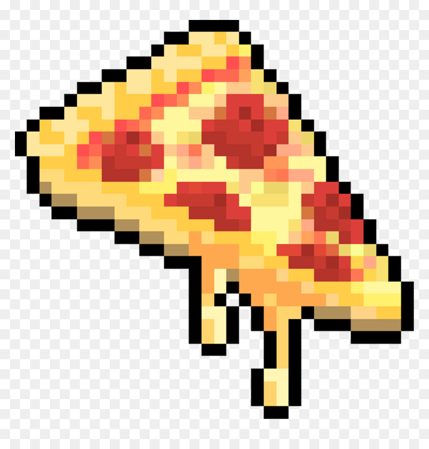Pizza Pixel Pixels Pixeles Tumblr Food - Pixel Pizza Transparent, HD Png Download - pizza png tumblr