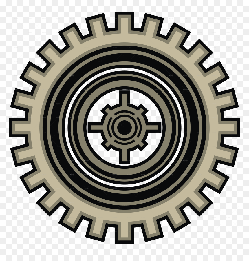 Steampunk Gears Png Download - Nigerian Gas Company Ltd, Transparent Png - steampunk gear png