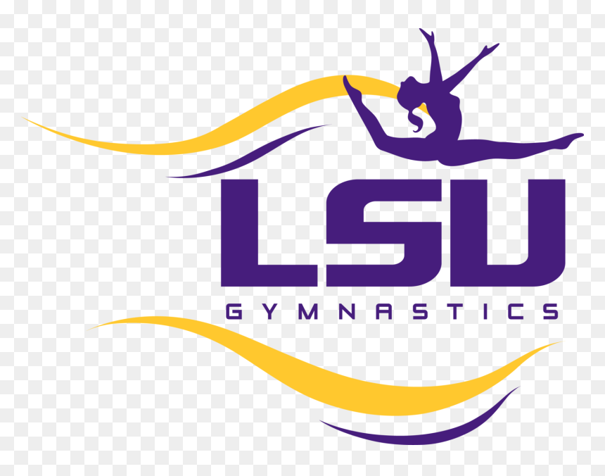 Lsu Gymnastics Logo , Png Download - Lsu Gymnastics Logo, Transparent Png - lsu logo png