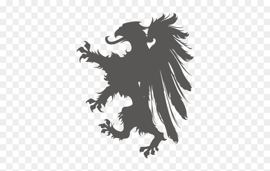 Griffin Black Wings Png Download - Griffins Vector Png, Transparent Png - black wings png