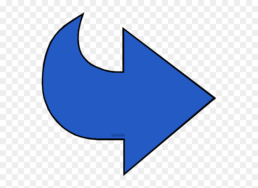 Blue Arrow - Arrow Phillip Martin Clipart, HD Png Download - blue arrow png