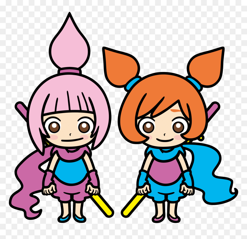 Warioware Gold Kat And Ana , Png Download - Warioware Gold Kat & Ana, Transparent Png - ana png