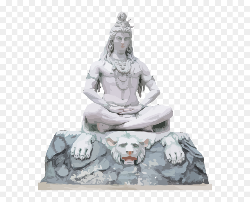 Transparent Maha Shivaratri Statue Stone Carving Sculpture - Mahadev Images Hd Png, Png Download - sculpture png