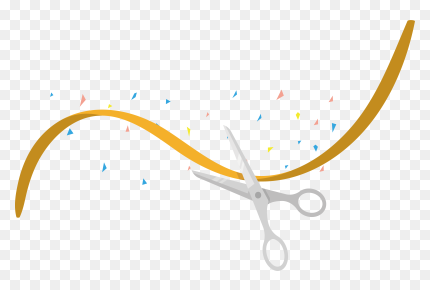 Ribbon Cutting Png, Picture, Transparent Png - grand opening png