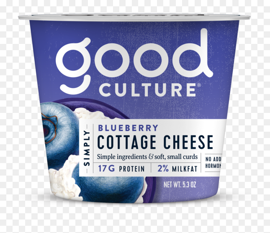 Blueberry - Nutrition Good Culture Cottage Cheese, HD Png Download - blueberries png