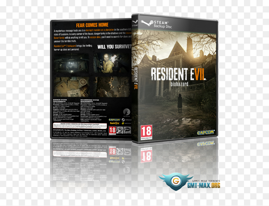 Resident Evil 7 Biohazard V - Resident Evil 7: Biohazard, HD Png Download - resident evil 7 png