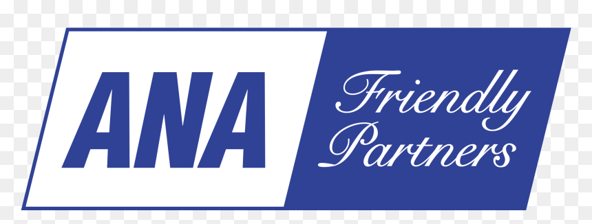 Ana Friendly Partners 01 Logo Png Transparent - Electric Blue, Png Download - ana png