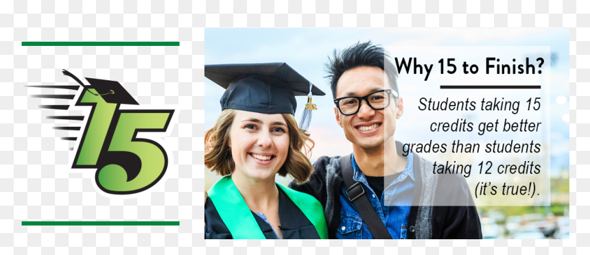 Smiling Graduate In Cap And Gown Standing Next To Her - Graduation, HD Png Download - graduate png