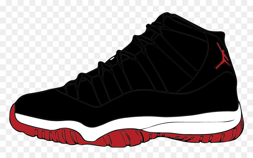 Sneakers Vectors Jordansoriginal - Sneakers, HD Png Download - jordans png