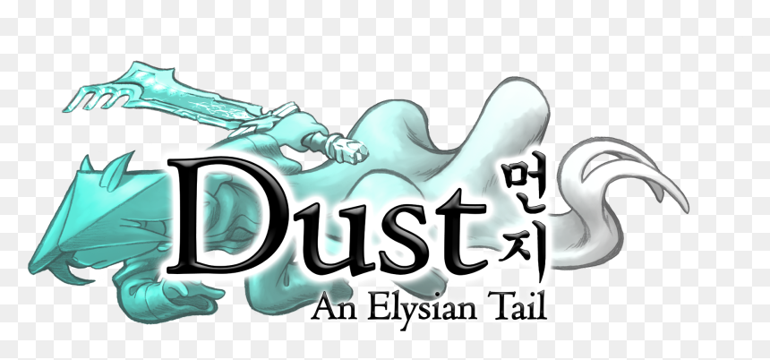 Dust An Elysian Tail Logo, HD Png Download - dust texture png