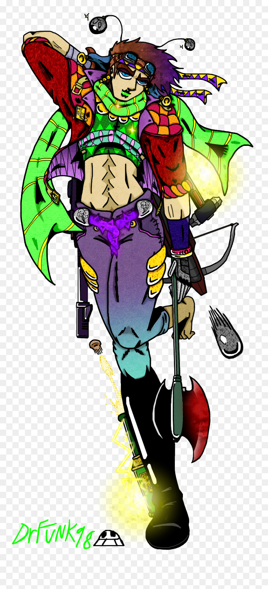 Joseph Joestar - Illustration, HD Png Download - joseph joestar png