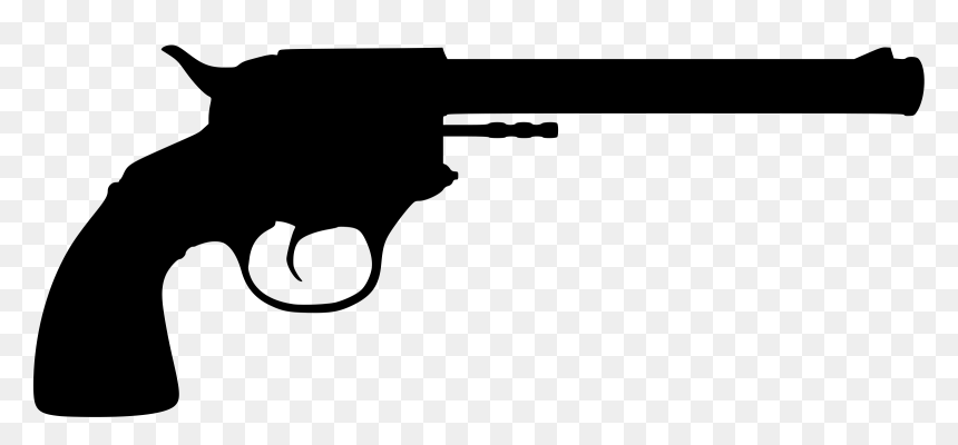 Transparent Hand Gun Png - Revolver Gun Clipart, Png Download - gun.png