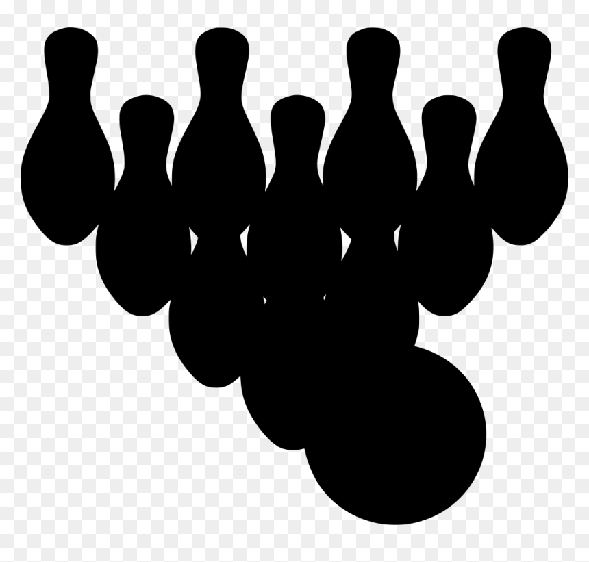 Ten-pin Bowling, HD Png Download - bowling pin png