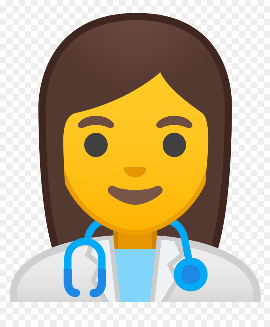 Woman Health Worker Icon - Family Emoji Png, Transparent Png - health icon png