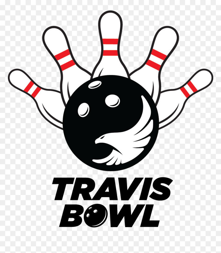 Travis Bowl Logo - Travis Bowling Center, HD Png Download - bowling pin png