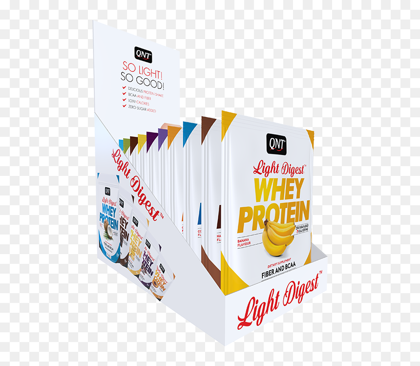 Qnt Light Digest Whey Protein, Hd Png Download - Big Mac, Transparent Png - light burst png