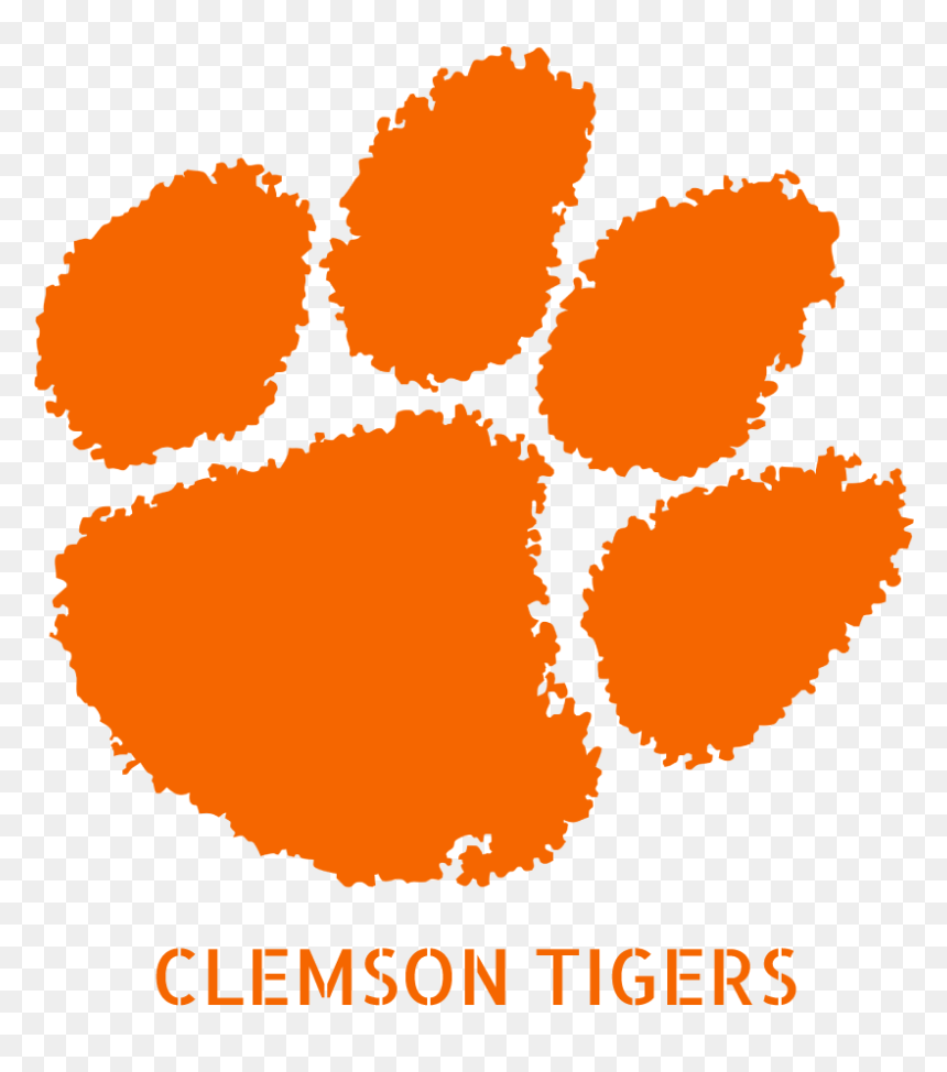 Image - Clemson Tiger Paw, HD Png Download - lsu logo png