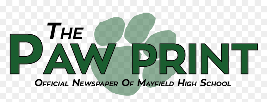 The Official Newspaper Of Mayfield High School - Graphic Design, HD Png Download - pawprint png
