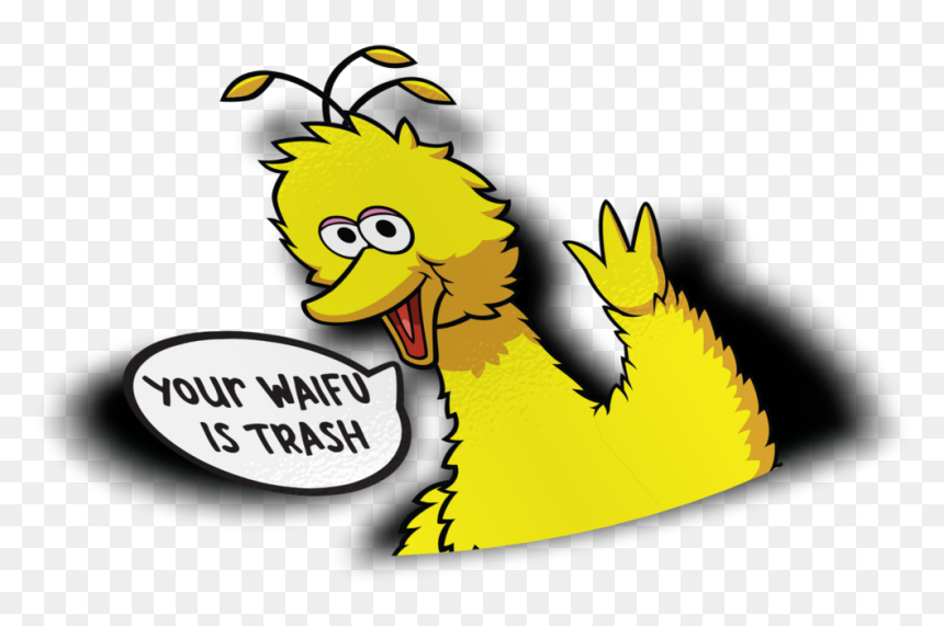 Big Bird Sticker, HD Png Download - big bird png