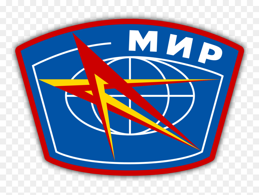 Mir Space Station Emblem - Mir, HD Png Download - space station png