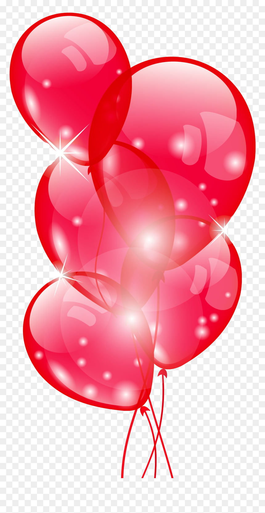 Heart, HD Png Download - pink balloons png