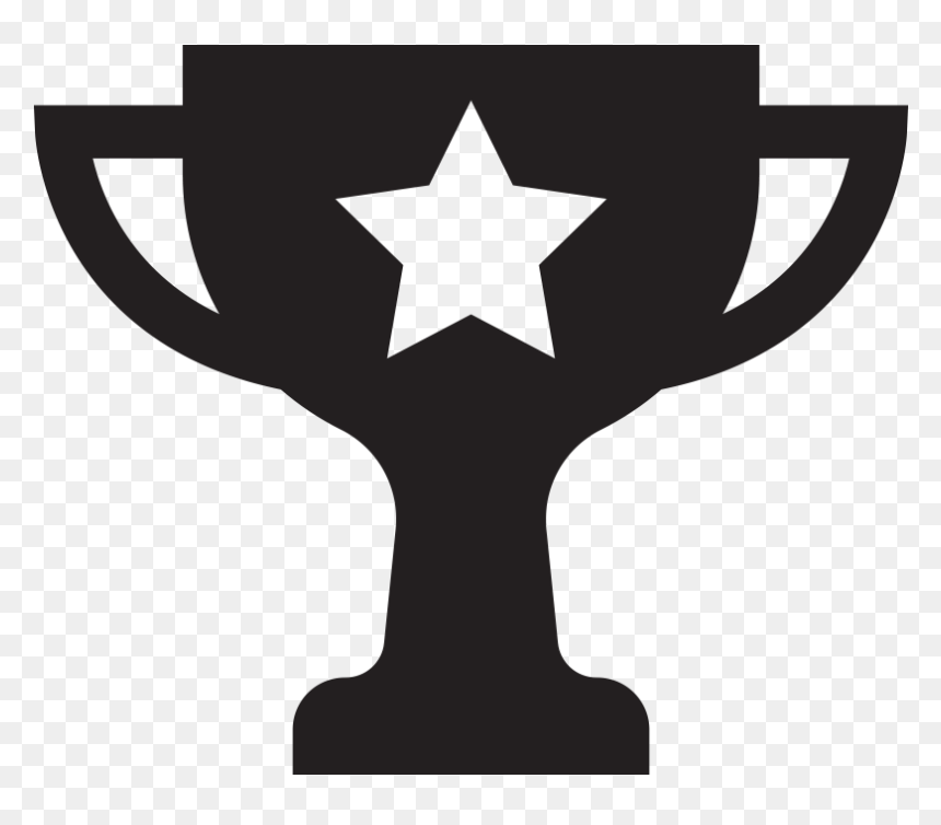 Gold Trophy Icon , Png Download - Trophy Icon Png, Transparent Png - trophy icon png