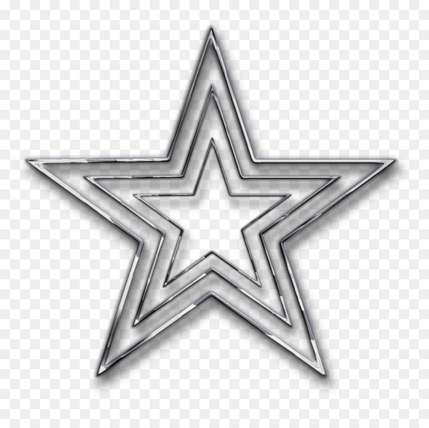 Silver Png Pic - Transparent Gold Star Logo, Png Download - silver png