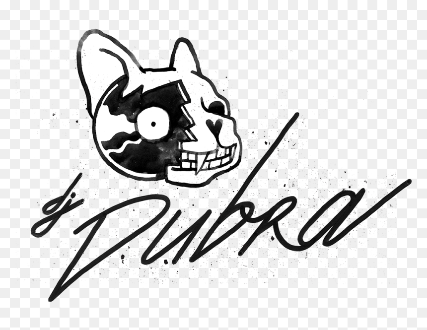 Domestic Short-haired Cat, HD Png Download - dj logo png