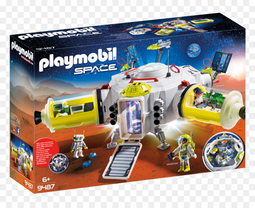 Playmobil Space Station, HD Png Download - space station png