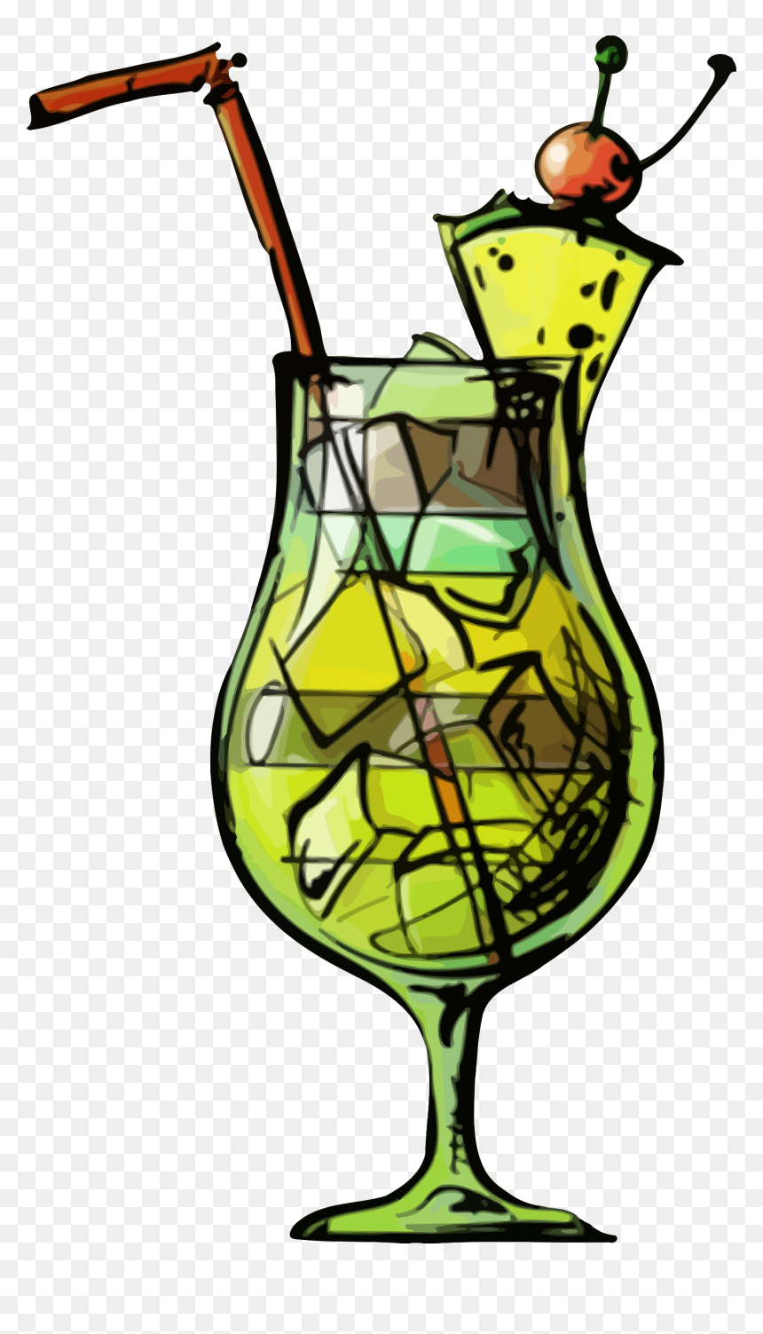 Blue Hawaii Cocktail Clip Arts - Hawaiian Cocktail Clip Art Png, Transparent Png - hawaii png