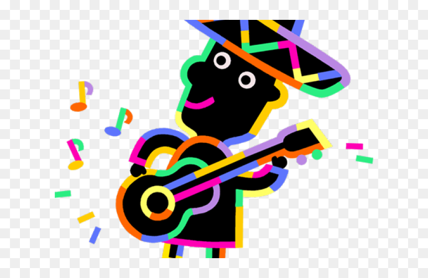 Guitar Clipart Mariachi Guitar - Clip Art, HD Png Download - mariachi png