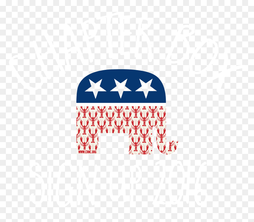 S I G N U P - Us Republican Party Flag, HD Png Download - republican elephant png