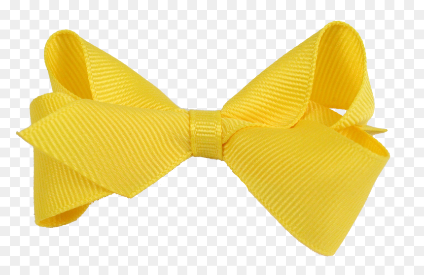 Blue And Gold Hair Bowsmen39s Knitted Royal Blue Bow - Motif, HD Png Download - yellow ribbon png