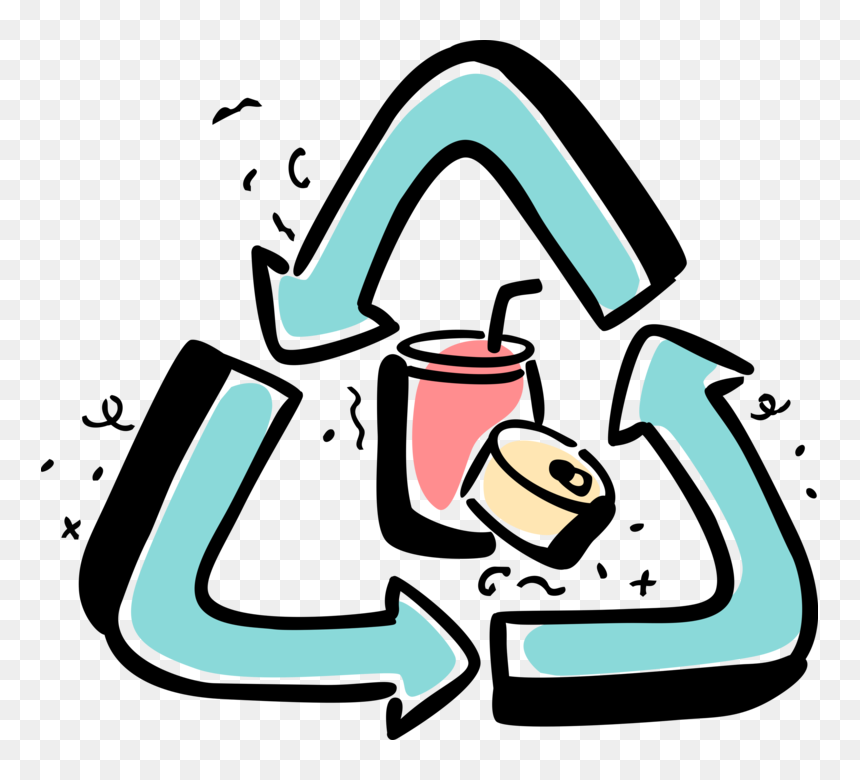 Transparent Aluminum Png - Recycling Symbol, Png Download - recycle symbol png