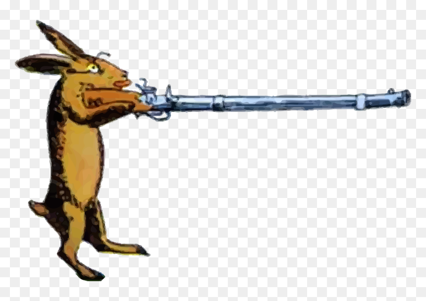 Horn,european Hare,bugs Bunny - Hunting Clipart Rabbit Png, Transparent Png - bugs bunny png