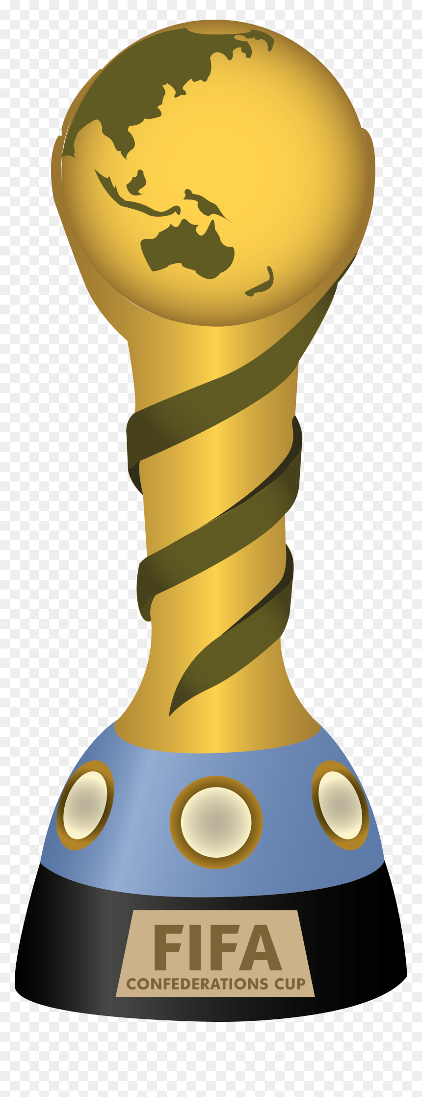 Fifa Confederations Cup Trophy Icon - Fifa Confederations Cup Png, Transparent Png - trophy icon png