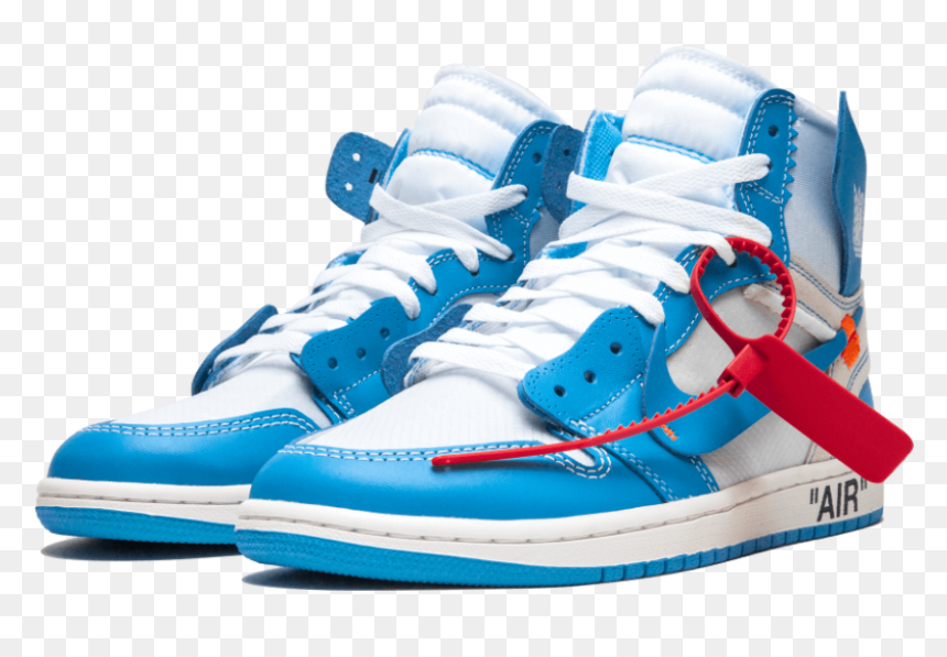 Air Jordan 1 Off White, HD Png Download - jordans png