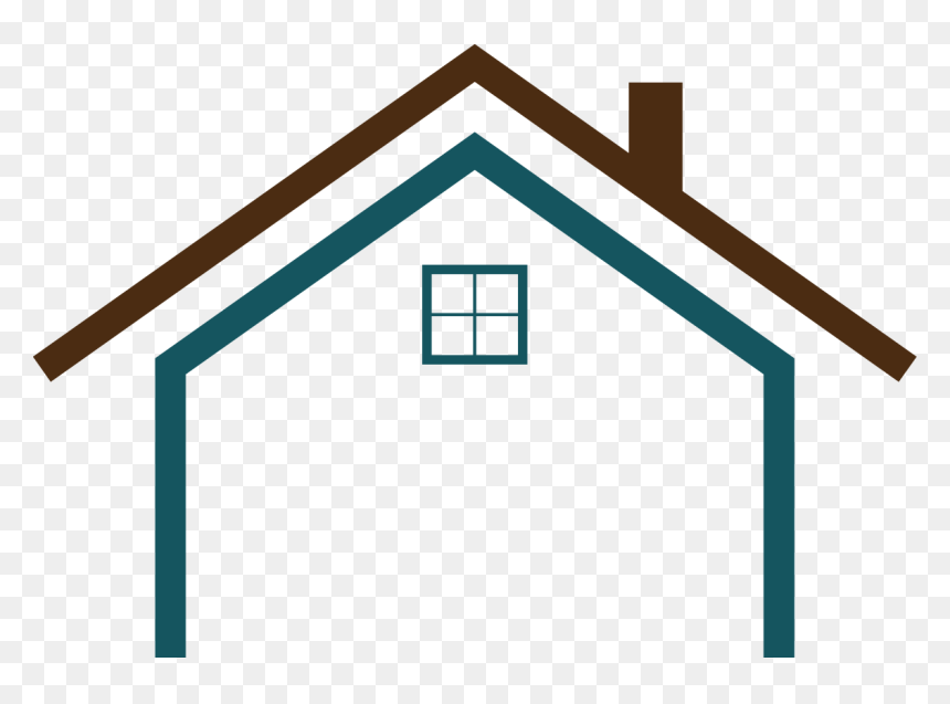 Home Clipart Png, Transparent Png - house outline png
