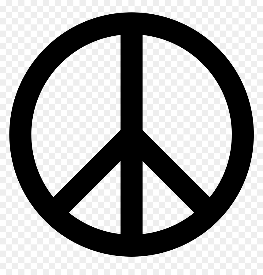 Peace Symbol Black - Down Steal This Album, HD Png Download - peace png