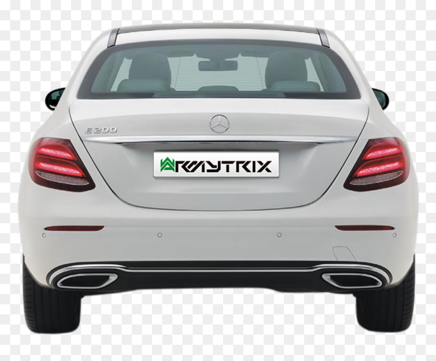 Mercedes Car Png - Mercedes E 220 Back, Transparent Png - car back png