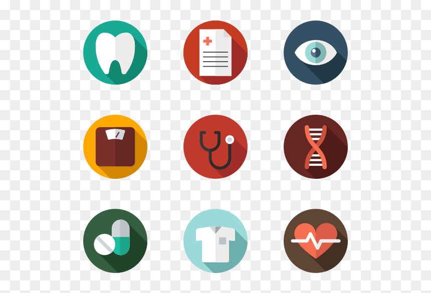 172801 Hospital Set - Adobe Icons Vector Png, Transparent Png - health icon png