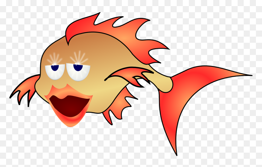 Moving Fish Clipart, HD Png Download - talking png