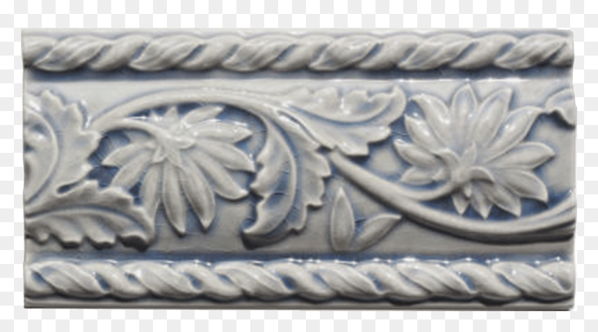 359 Tahitian Border - Relief, HD Png Download - silver border png